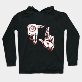 alucard hellsing ultimate hand Hoodie